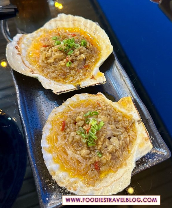 Grilled Scallops with Rice Vermicelli at Tong Sum Desserts, Subang Jaya