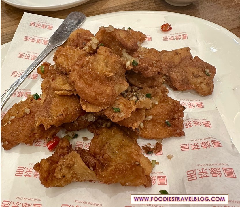 Fried Pork Belly at Yuan Yuan Tea Style, Kuchai Lama, Kuala Lumpur
