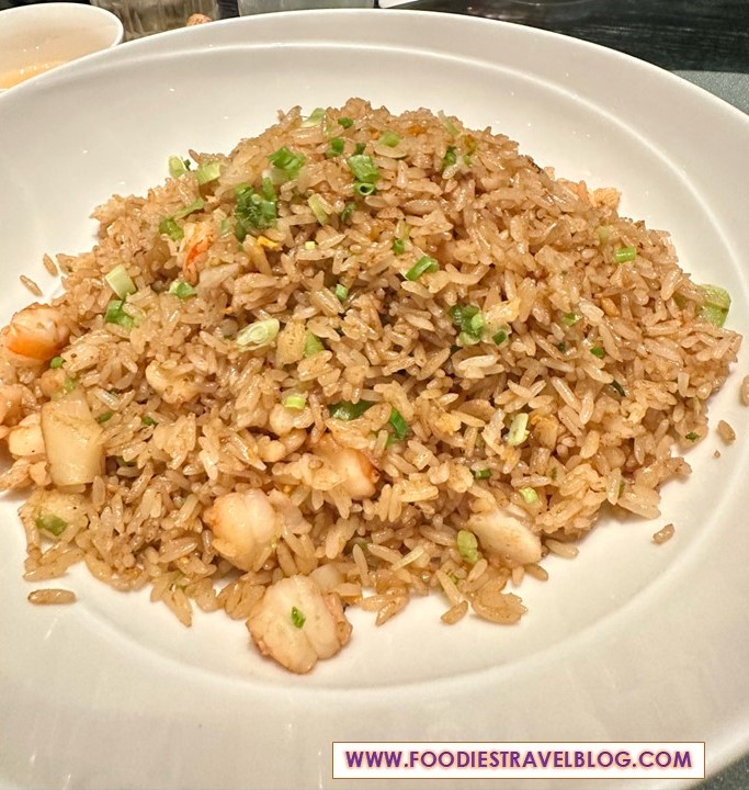 Fragrant Fried Rice with Seafood in Spicy Scallop Sauce at Yun House, KL